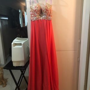 Blush Prom Dress